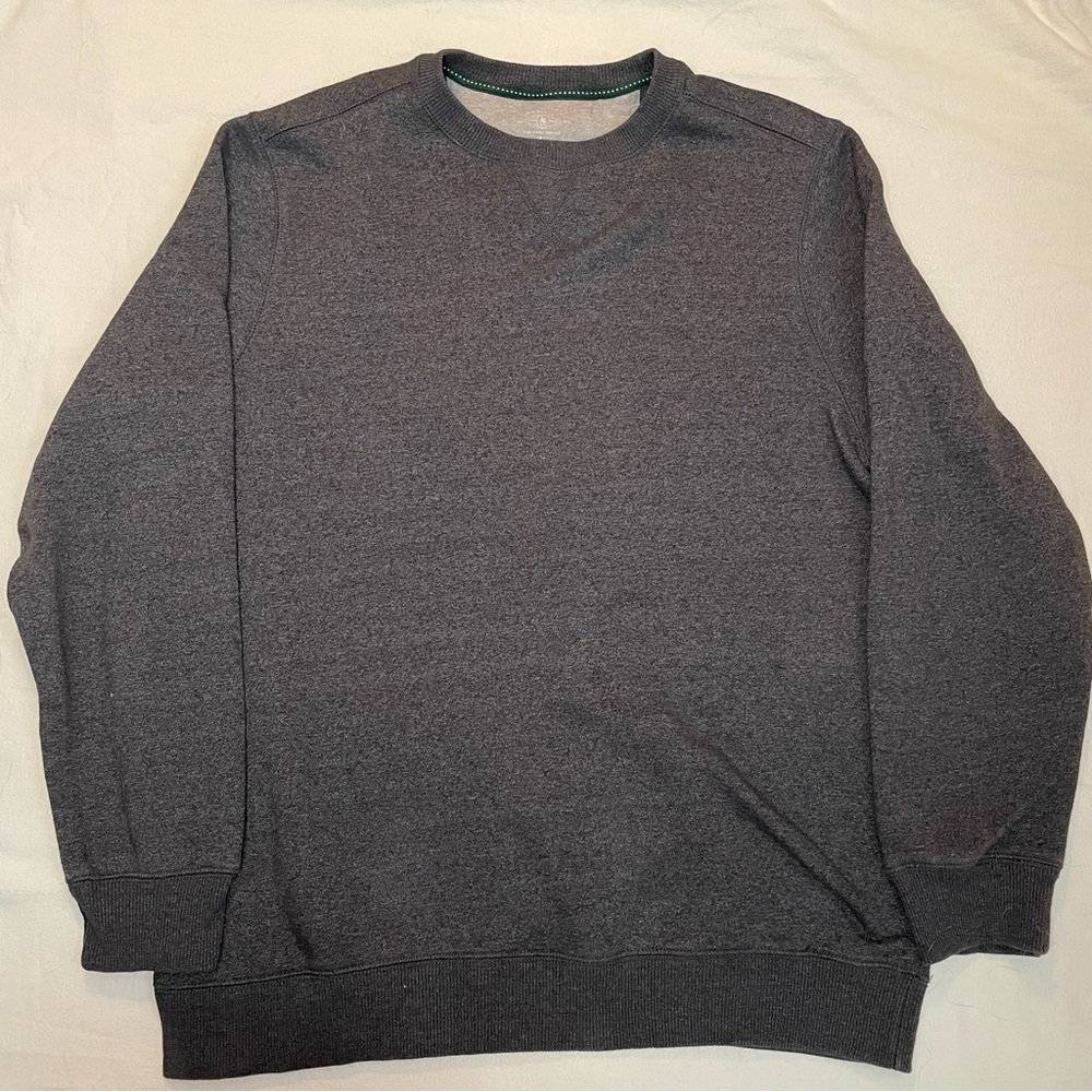GH Bass and Co Grey Sweatshirt Size Large
